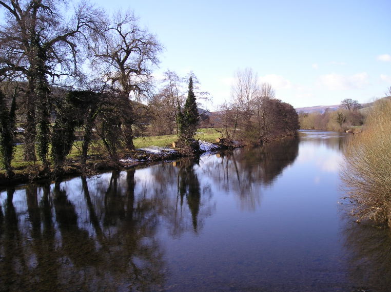 image of river usk
